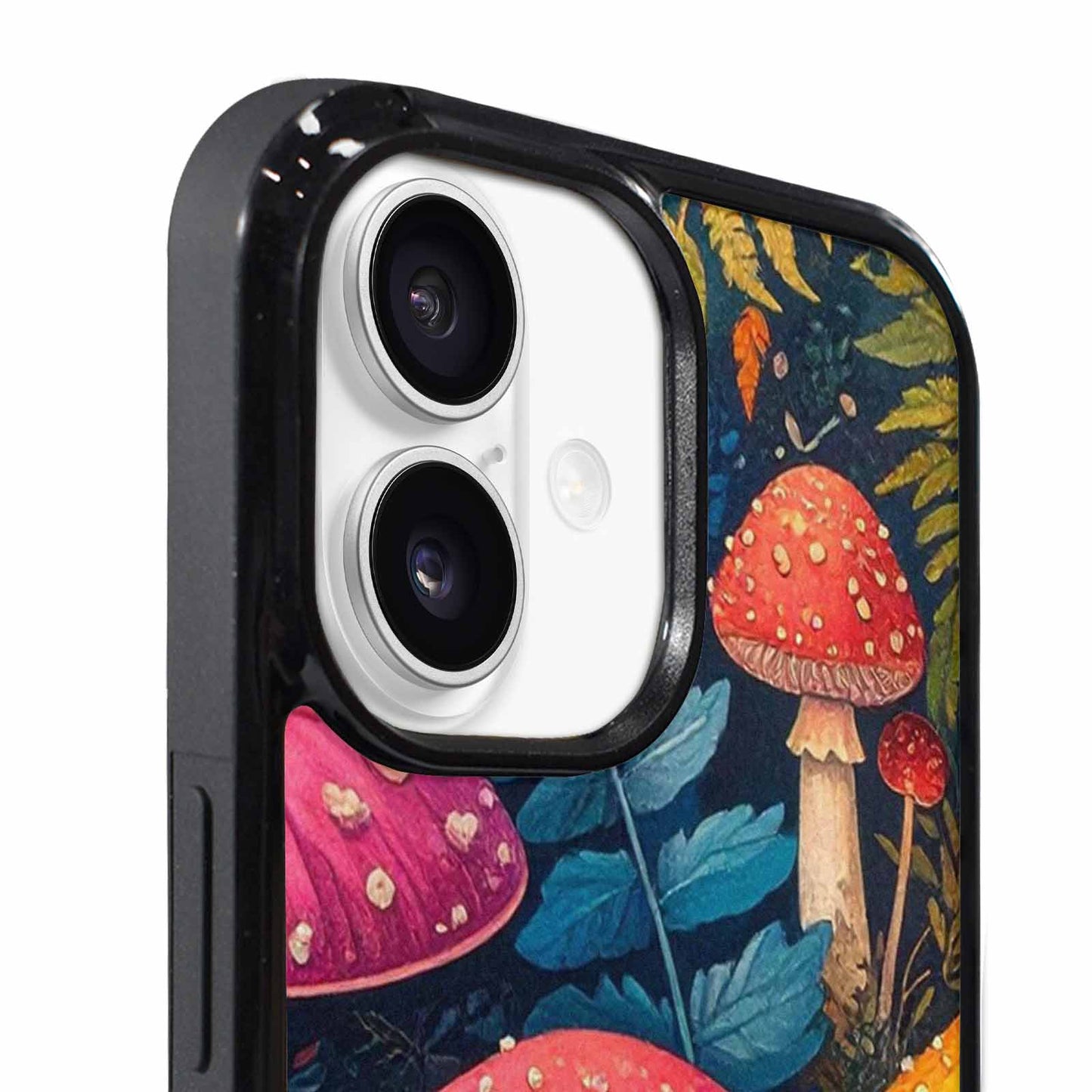 iPhone 17 Case — Mushrooms Botanicalmushrooms P T7m Floral, Customized Protective Case