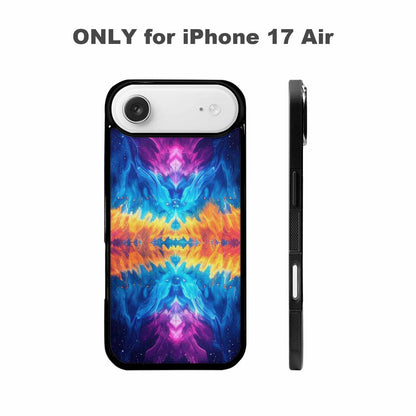 iPhone 17 Air Case — Tie Dye Galaxy Art Seamless Tie, Original Design Phone Case