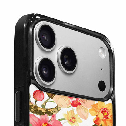 iPhone 17 Pro Max Case — Snakes Print Floral Seamless Floral, Custom Art Phone Cover