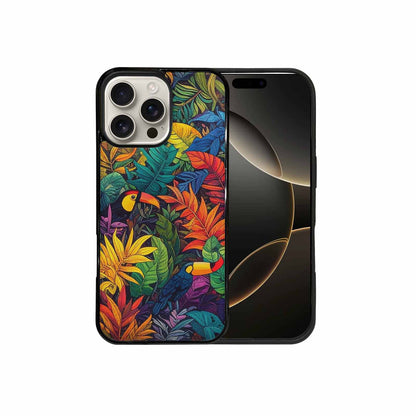 iPhone 16 Pro Max Case — Toucan Jungle Toucan Jungle Pattern Hundreds, Unique Phone Case Design