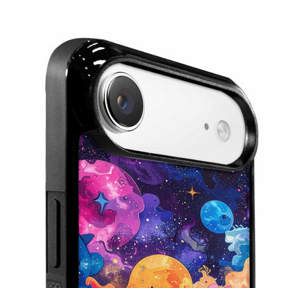iPhone 17 Air Case — Cosmic Creature And Object Mashup Galaxy, Custom Print Case Cover