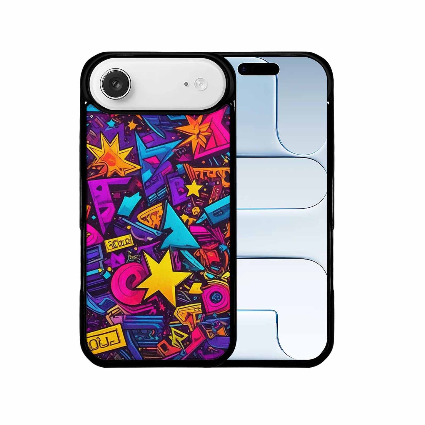 iPhone 17 Air Case — Retro Motif Retro Motifs Pattern Retro, Custom Print Case Cover