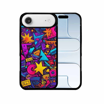 iPhone 17 Air Case — Retro Motif Retro Motifs Pattern Retro, Custom Print Case Cover