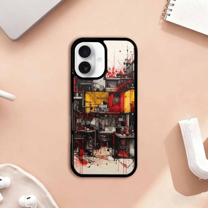 iPhone 17 Case — Liminal Space Fragment Black Galaxy Space, Customized Protective Case