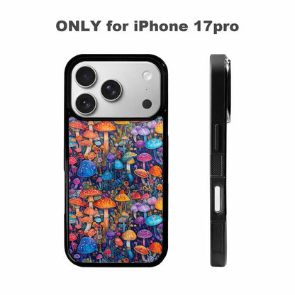 iPhone 17 Pro Case — Mushrooms General Mushrooms Pa Original Art, Custom Made Phone Cover
