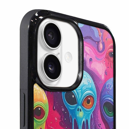 iPhone 17 Case — Aliens Tie Dyemelting Aliens Tie Dye, Personalized Phone Case