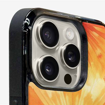 iPhone 16 Pro Case — Ombre Tie Dye Sunset Custom, Custom Phone Case