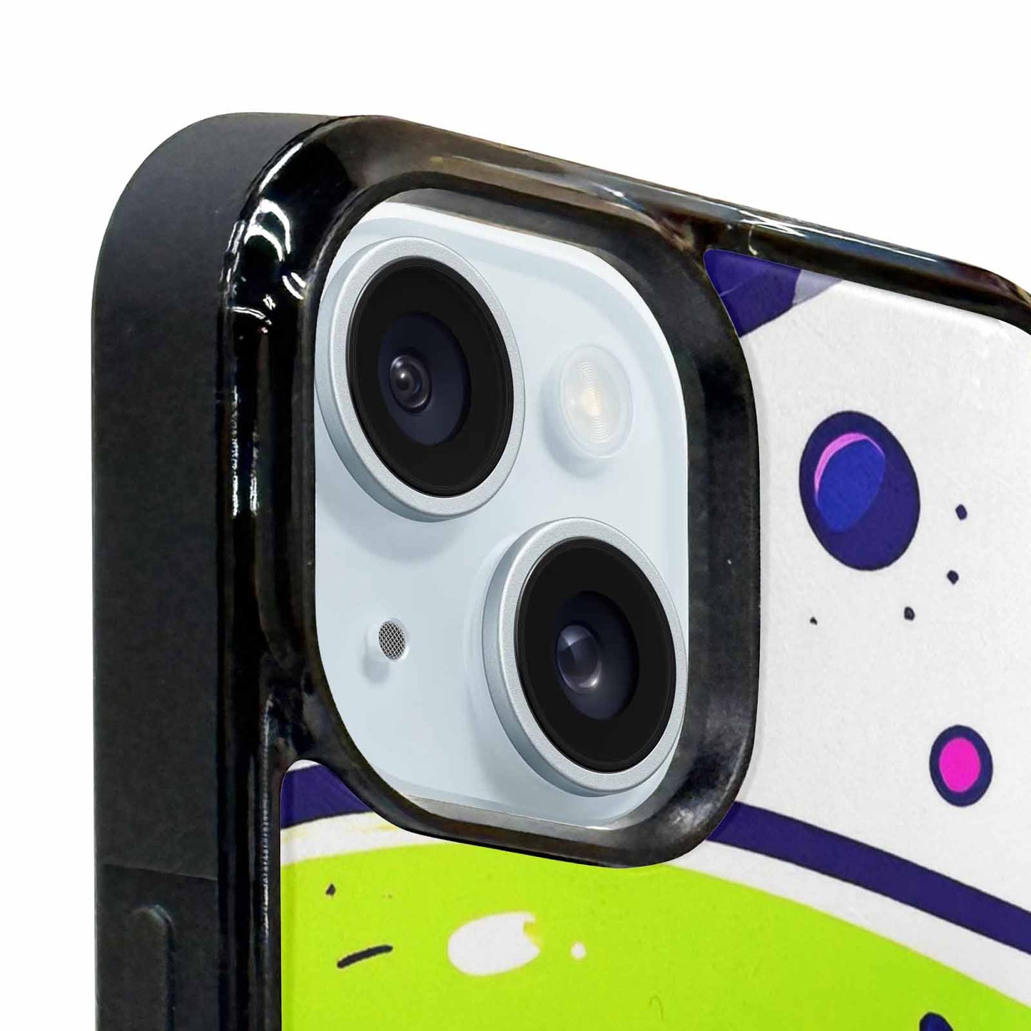 iPhone 15 Plus Case — Acid Wash Cartoon, Custom Made Phone Cover