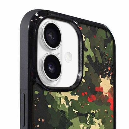 iPhone 17 Case — Small Military Camouflage Blotch Camo, Custom Print Case Cover