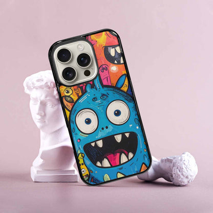 iPhone 16 Pro Case — Goofy Cartoon Monster, Custom Printed Phone Case