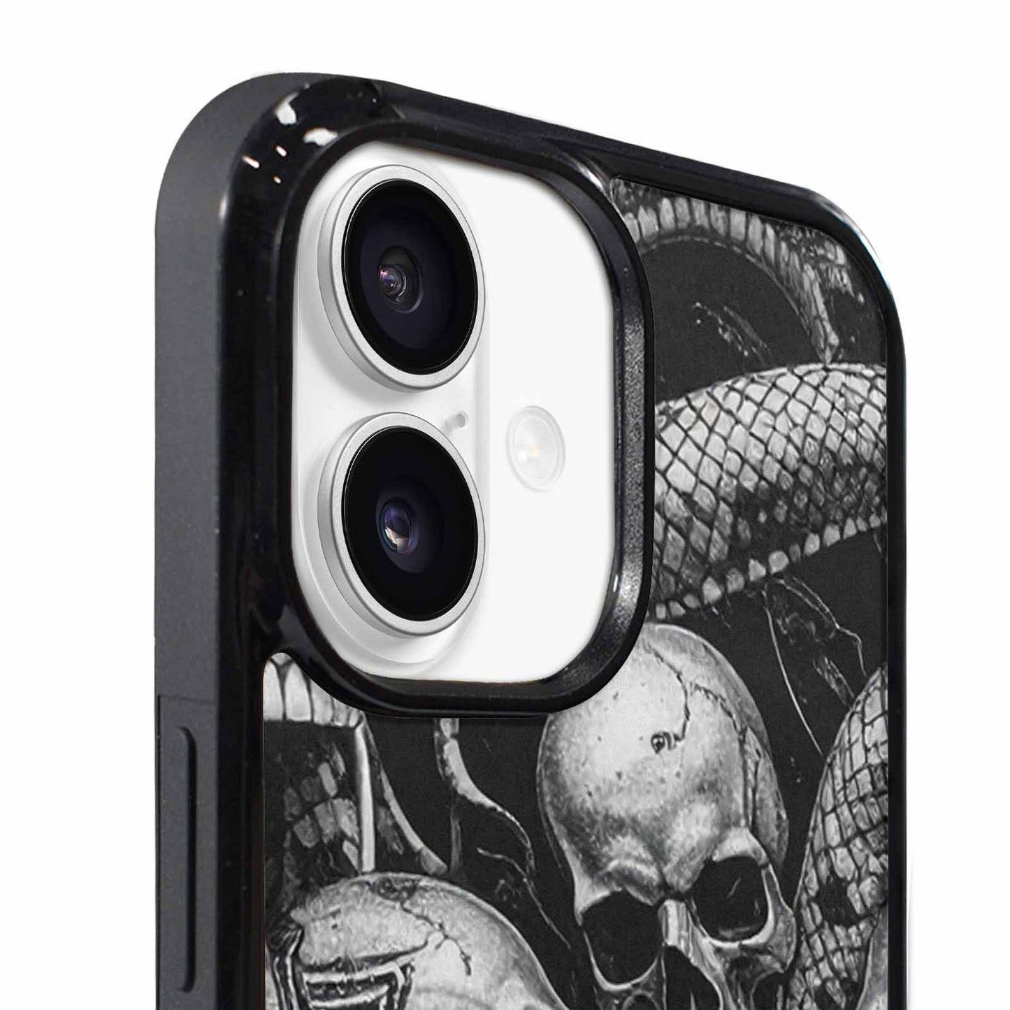 iPhone 17 Case — Skull Dark Art Gothic Print Gothic, Customized Protective Case