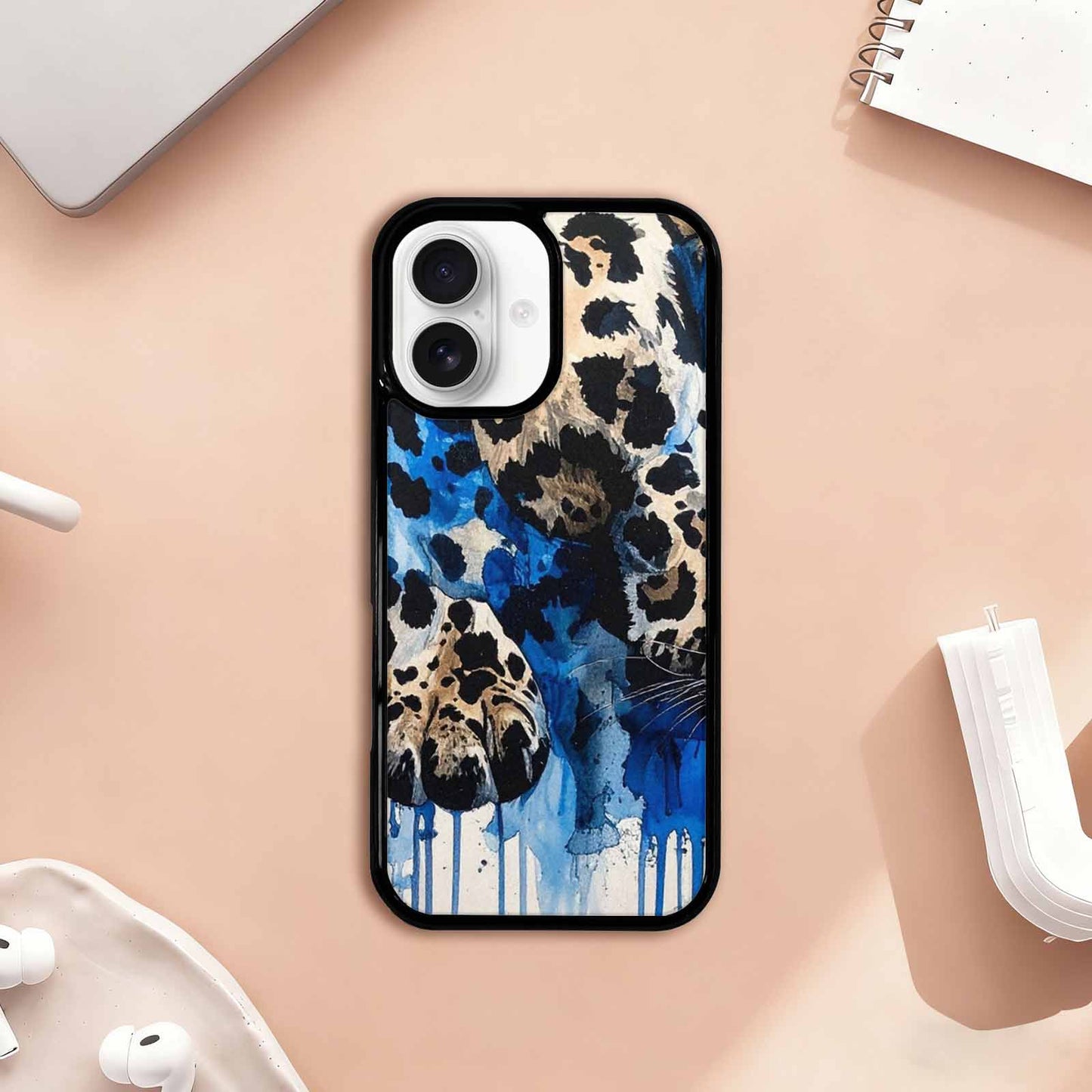 iPhone 17 Case — Animal Print Black &amp; Animal Print, Custom Made Phone Cover