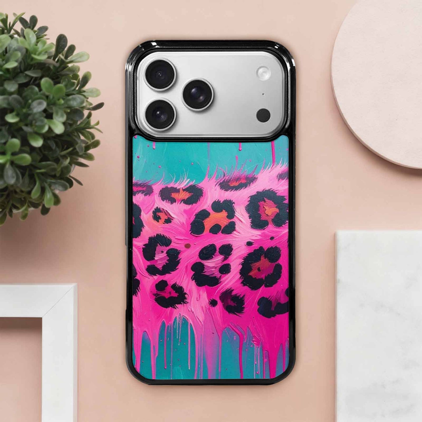 iPhone 17 Pro Max Case — Seamless Tileable Pattern Of Animal Print, Unique Phone Case Design