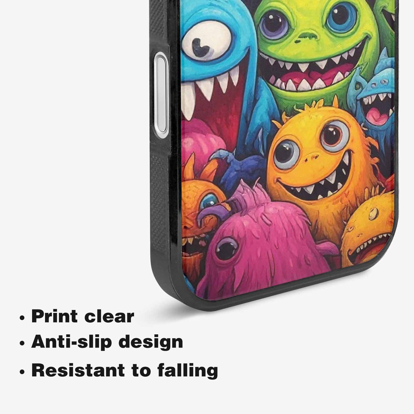 iPhone 16 Case — Monsters General Cartoon Monst 0p8, Personalized Phone Case