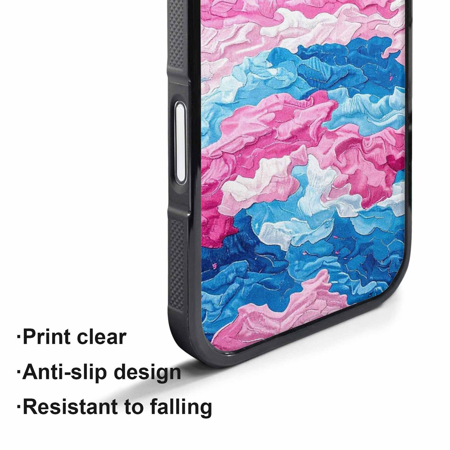 iPhone 17 Pro Max Case — Vivid Camo Transgender Camo, Custom Art Phone Cover