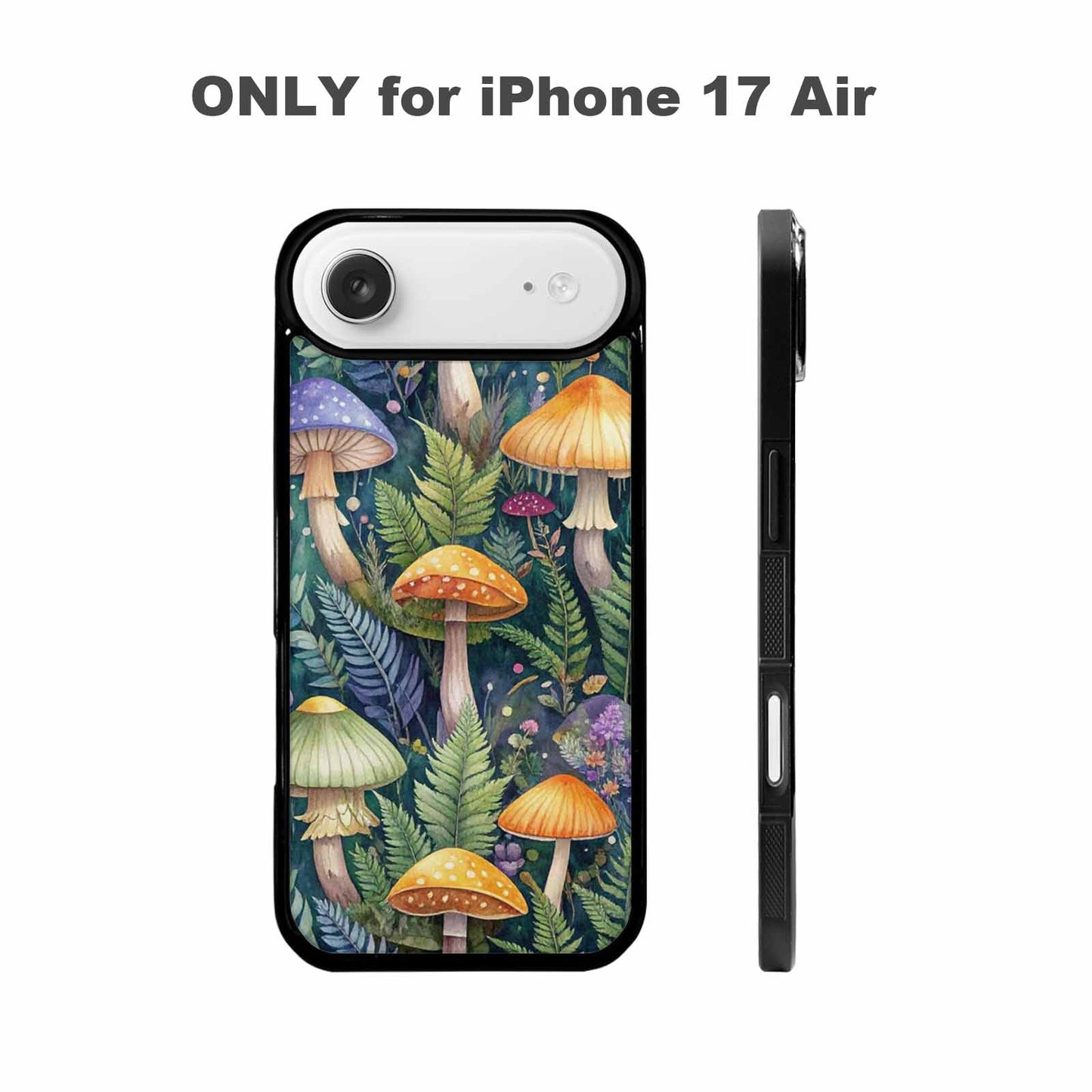 iPhone 17 Air Case — Mushrooms Botanicalmushrooms P Floral, Personalized Phone Case