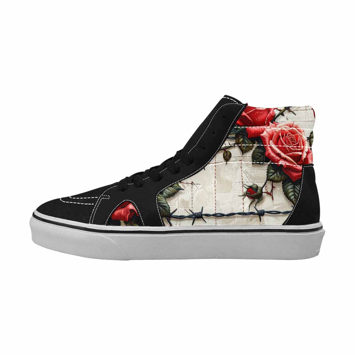 MEN'S Glossy Barbed Wire Rose Style Ferion