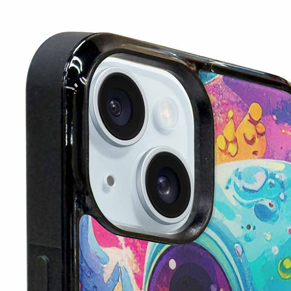 iPhone 15 Case — Cartoon Alien Characters, Original Design Phone Case