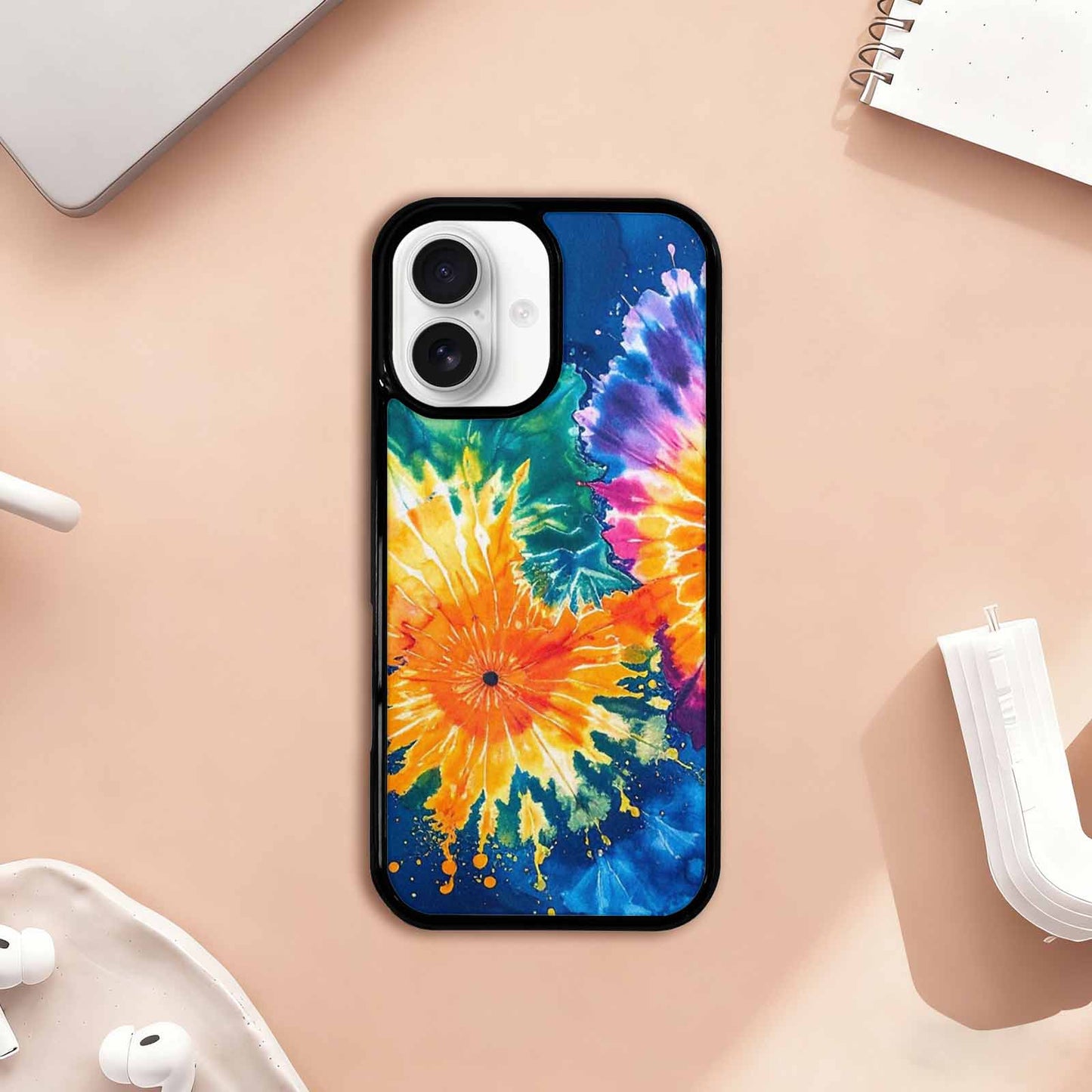iPhone 17 Case — Tie Dye Random Styles Tie Dye, Custom Art Phone Cover