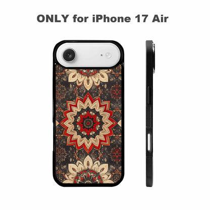 iPhone 17 Air Case — Small Mandala Pattern Randomly Varying Floral, Personalized Phone Case
