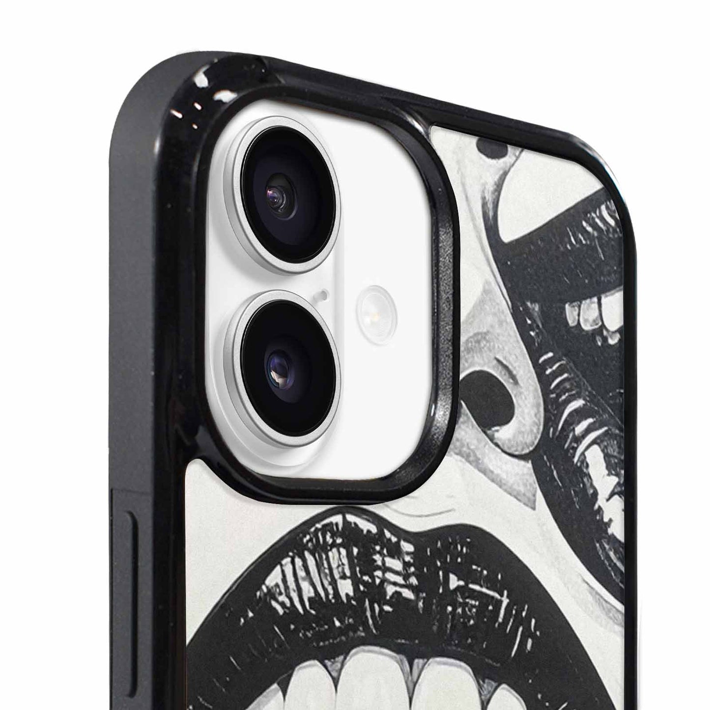 iPhone 17 Case — Googly Cartoon Mouths Cartoon Cute, Custom Made Phone Cover