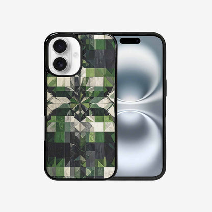 iPhone 16 Case — Aromantic Flag Color Theme Small Rainbow, Original Design Phone Case