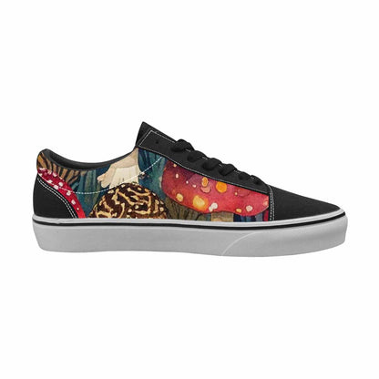 WOMEN'S Mushrooms Lace-Up Canvas Dreamcore Custom Shoes