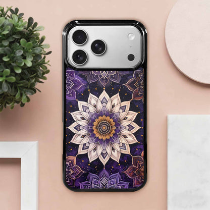 iPhone 17 Pro Max Case — Small Mandala Pattern, Randomly Floral, Personalized Phone Case