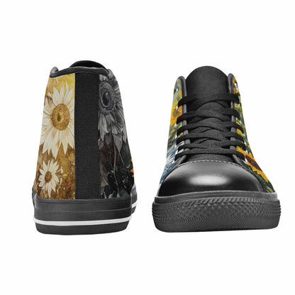 MEN'S Blend Melt Them High Top Canvas Dark Academia Sneakers