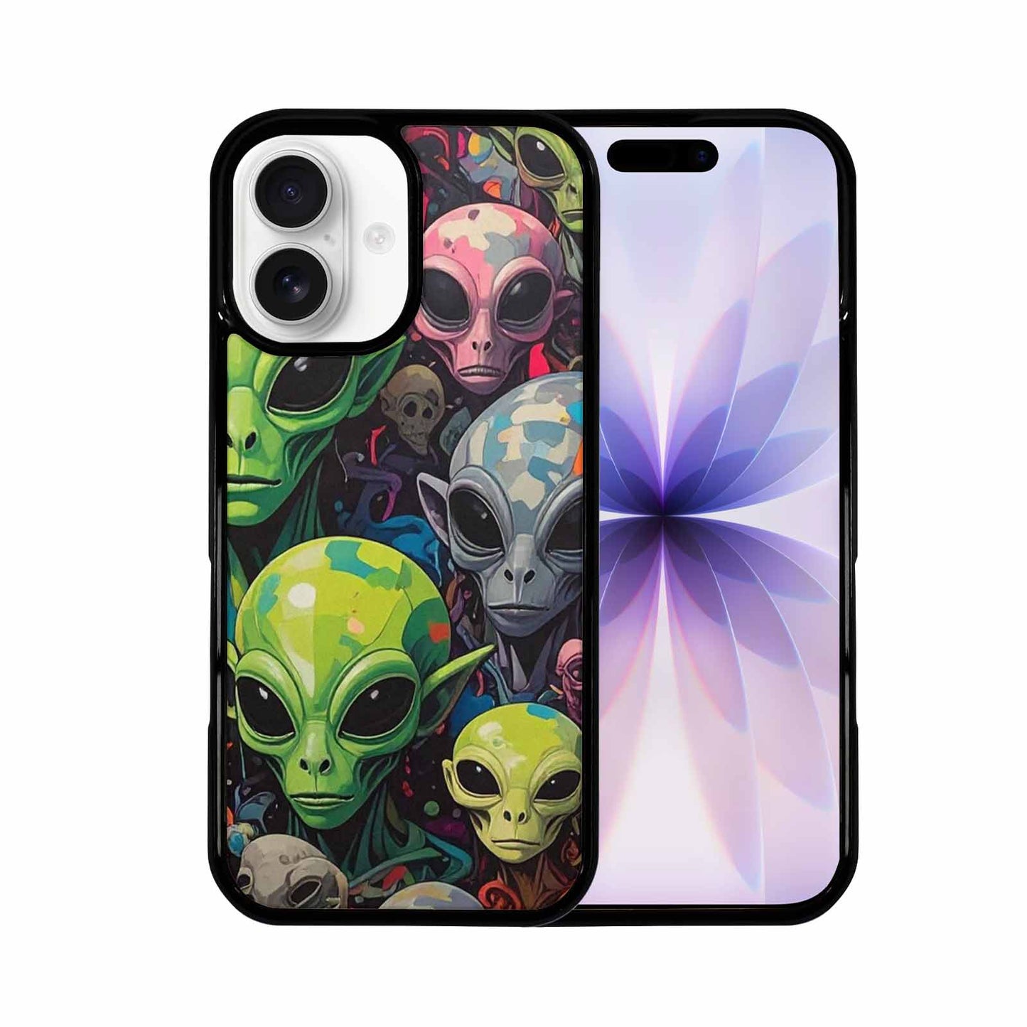 iPhone 17 Case — Aliens Camo Aliens Alien Scifi, Custom Print Case Cover