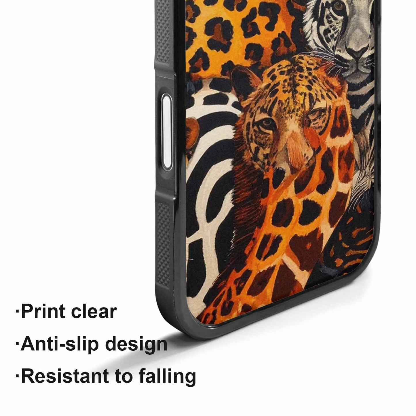 iPhone 17 Case — Small Animal Print Pattern, Animal Print, Custom Made Phone Cover