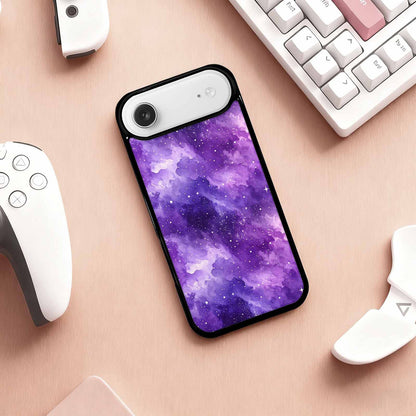 iPhone 17 Air Case — Galaxy Art Purple Nebula Dream Galaxy, Personalized Phone Case