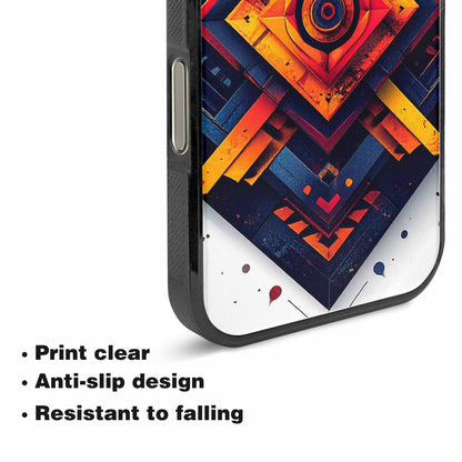 iPhone 15 Pro Max Case — Urban Tribal Tessellation, Personalized Phone Case