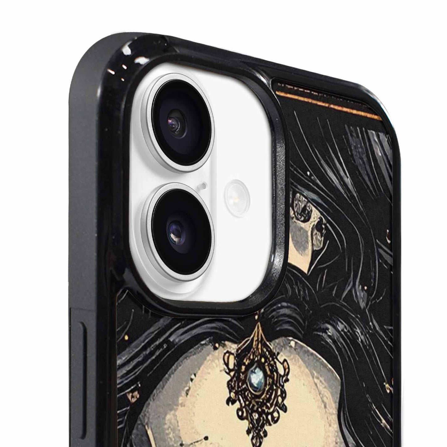 iPhone 17 Case — Skull Dark Art Gothic Print Gothic, Unique Phone Case Design