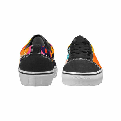 WOMEN'S Melting Aliens Lace-Up Canvas Dreamlike Shoes