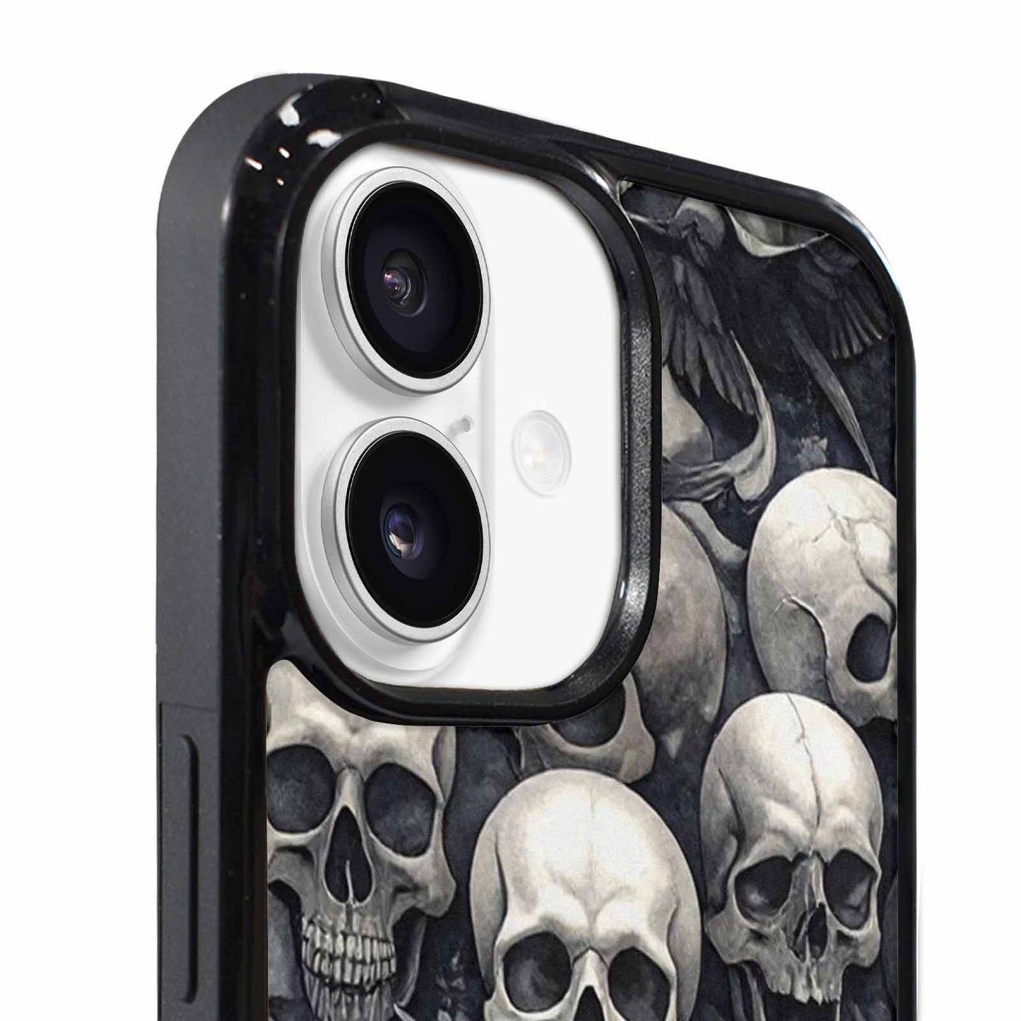 iPhone 17 Case — Skull Dark Art Gothic Print Gothic, Customized Protective Case
