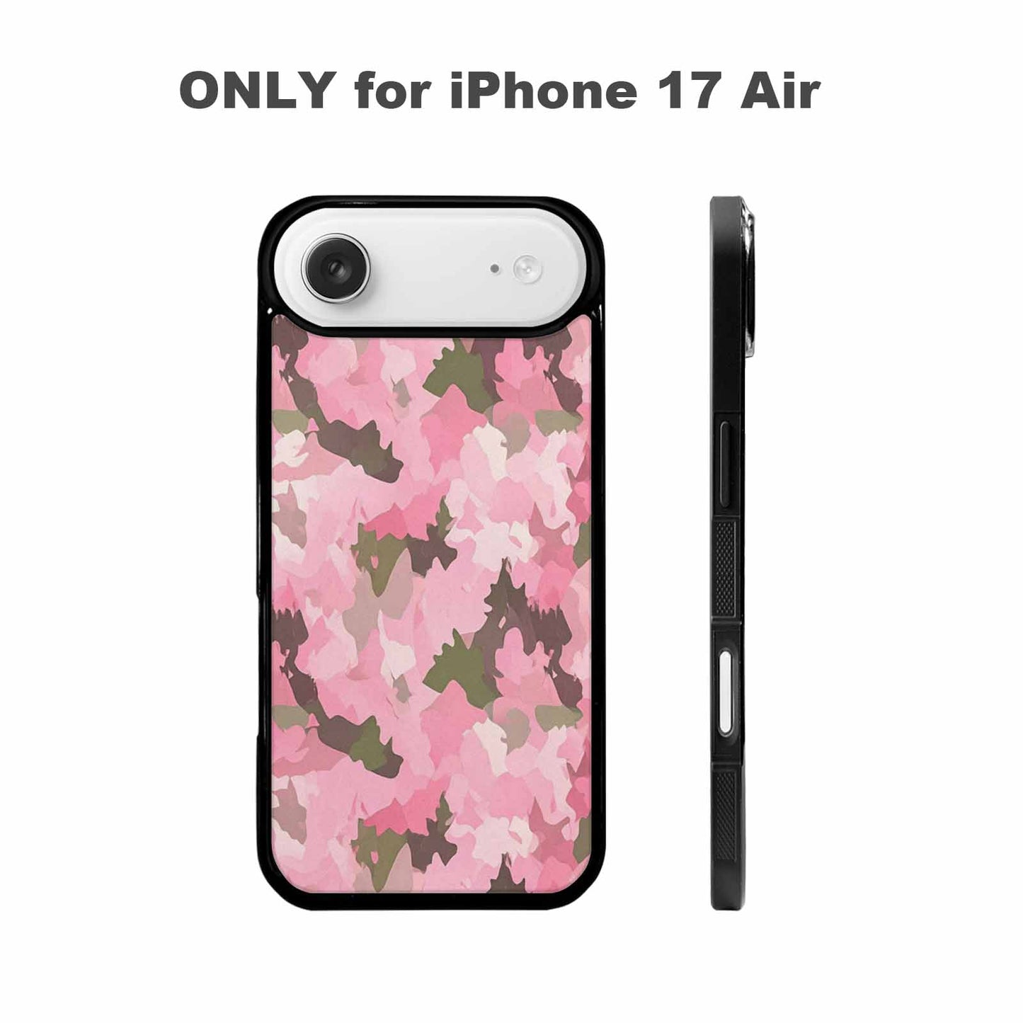 iPhone 17 Air Case — Small Military Camouflage Blotch Pattern Camo, Custom Phone Case