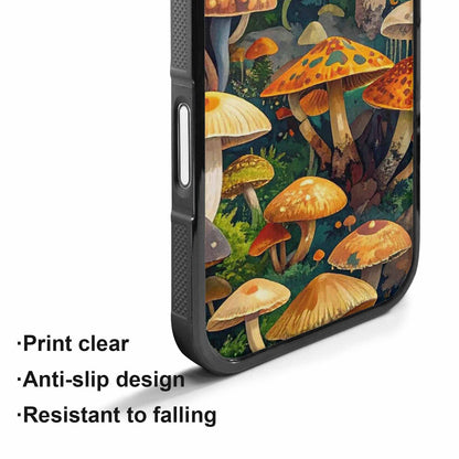 iPhone 17 Case — Mushrooms Camomushrooms Patter Yvr Camo, Custom Art Phone Cover