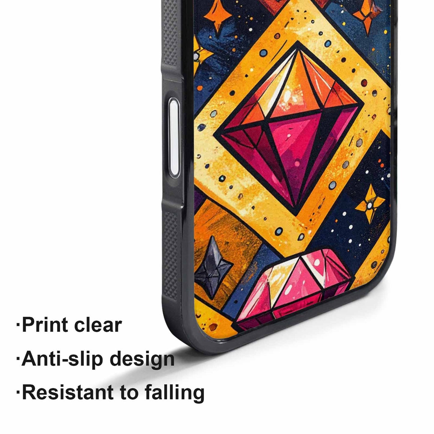 iPhone 17 Air Case — Vintage Summer Diamond Retro Vintage, Original Design Phone Case