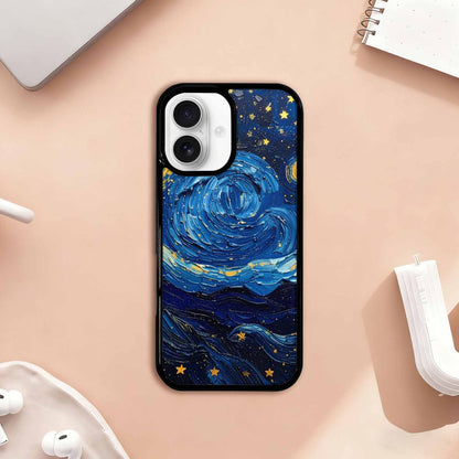 iPhone 17 Case — Starry Night Galaxy Space, Original Design Phone Case
