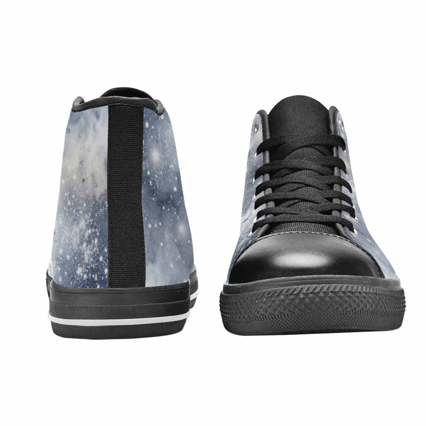 WOMEN'S Galaxy Art - High Top Canvas Surreal Custom Shoes