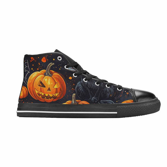 MEN'S Halloween High Top Canvas Dark Academia Sneakers