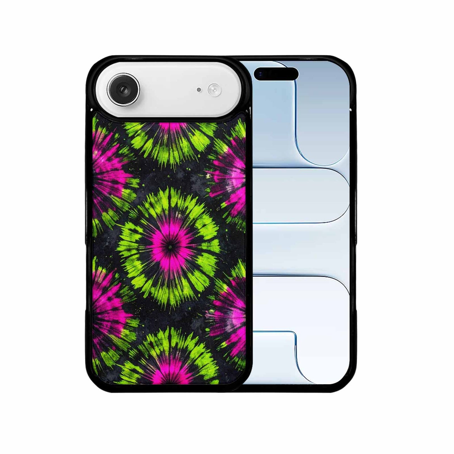 iPhone 17 Air Case — Acid Wash Tie Dye Neon Tie, Original Design Phone Case