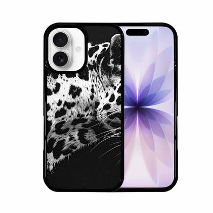 iPhone 17 Case — Leopard Print Black And Animal Print, Personalized Phone Case