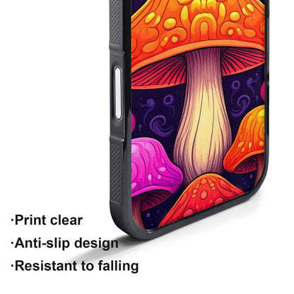 iPhone 17 Air Case — Psychedelic Mushroom Cartoon Pattern Cartoon Cute, Custom Phone Case