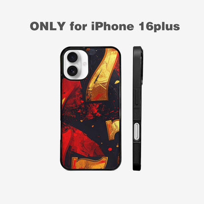 iPhone 16 Plus Case — Dice And Casino Pattern Seamless Repeat, Custom Art Phone Cover