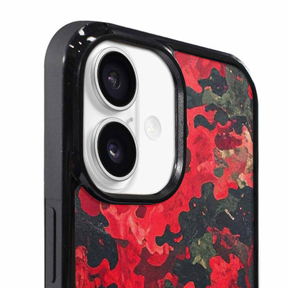 iPhone 17 Case — Small Military Camouflage Blotch Camo, Unique Phone Case Design