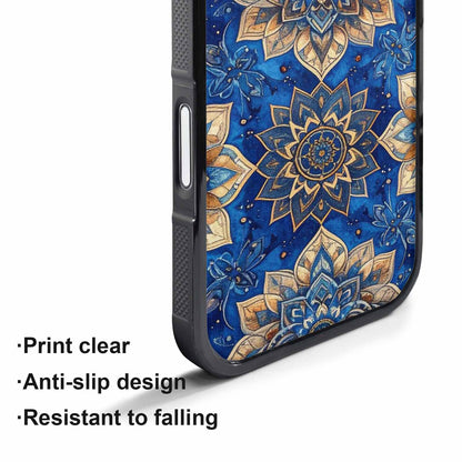 iPhone 17 Pro Max Case — Small Mandala Pattern, Randomly Floral, Custom Art Phone Cover