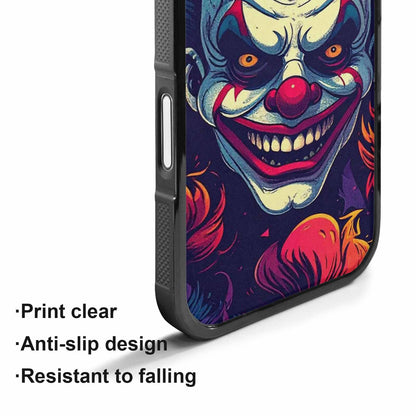 iPhone 17 Case — Evil Clowns Heads Faces Cartoon Cute, Custom Art Phone Cover