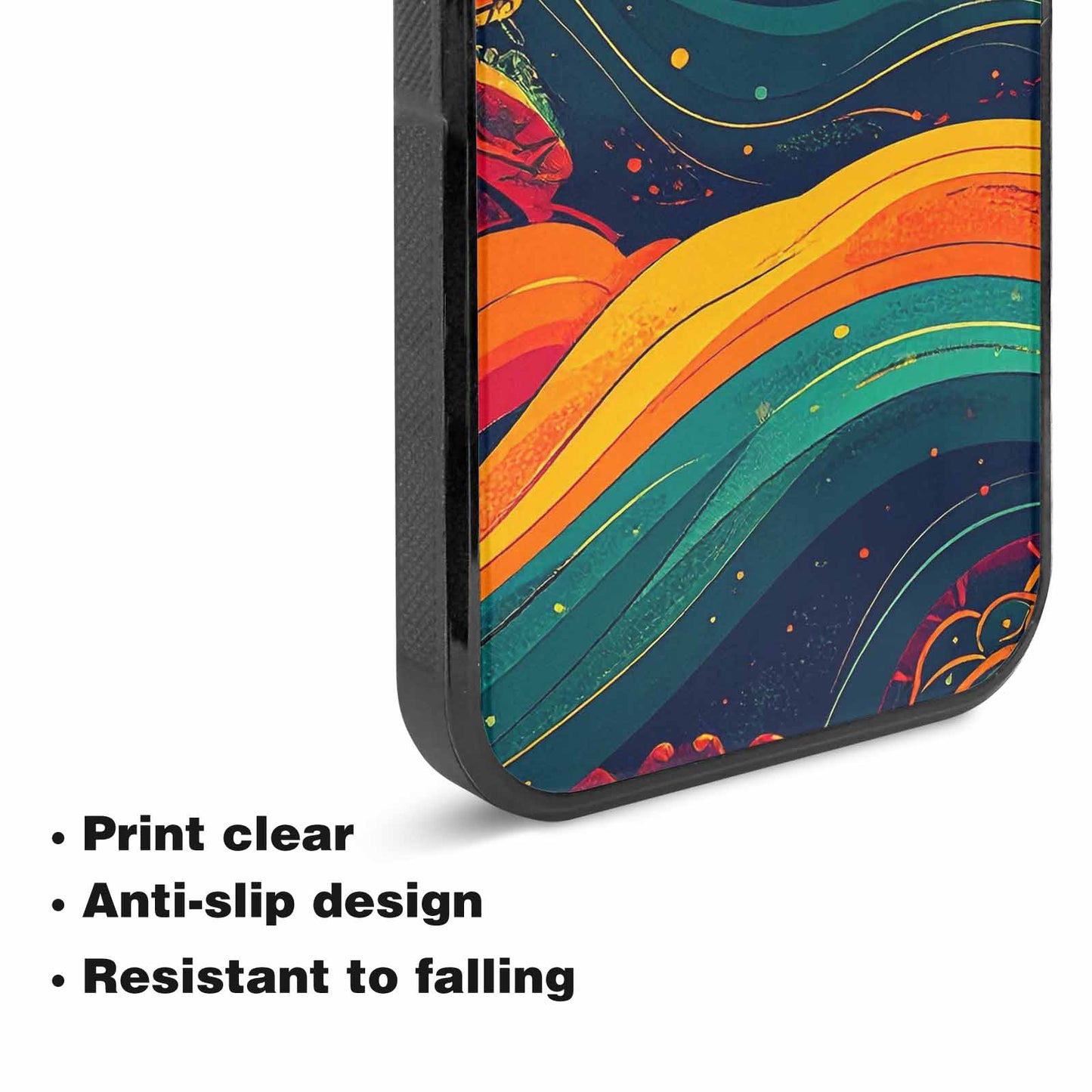 iPhone 15 Case — Hippie Serpent Pulse, Custom Phone Case